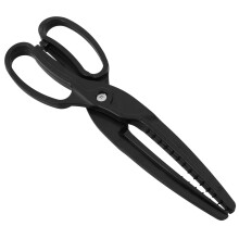 1PC Serrated NonSlip Fish Gripper Fishing Accessory for Holding and Releasing Fish, Designed for Fishing Professionals, Black