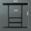 Billiard cue stand, holder, wall mount, accessories, solid oak, B6 Holes Ref: 2791 3