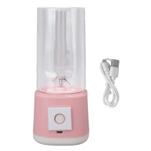 Mini bærbar juicer til smoothies, mini 6-blads mixer USB genopladelig elektrisk trådløs blenderkop med fødevaregodkendt materiale nem adskillelse