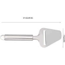 Professional Cheese Slicer, Rust Resistant Stainless Steel Construction With Sharp Blade For Thin And Even Slices, For Semi-Soft And Semi-Hard Cheeses