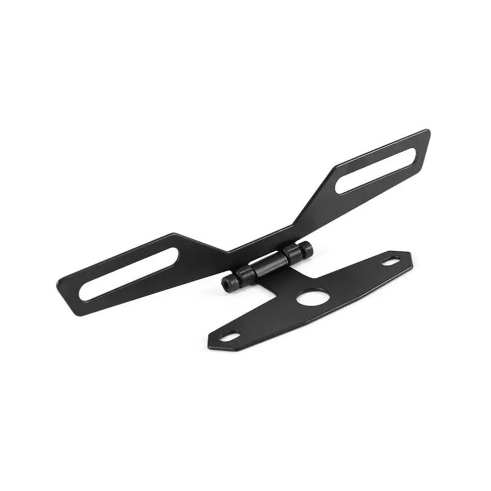 Number Plate Frame Motorcycle License Plate Bracket Tail Mount Folding Fixed Holder Universal Motorbike Parts Light 9119770881762