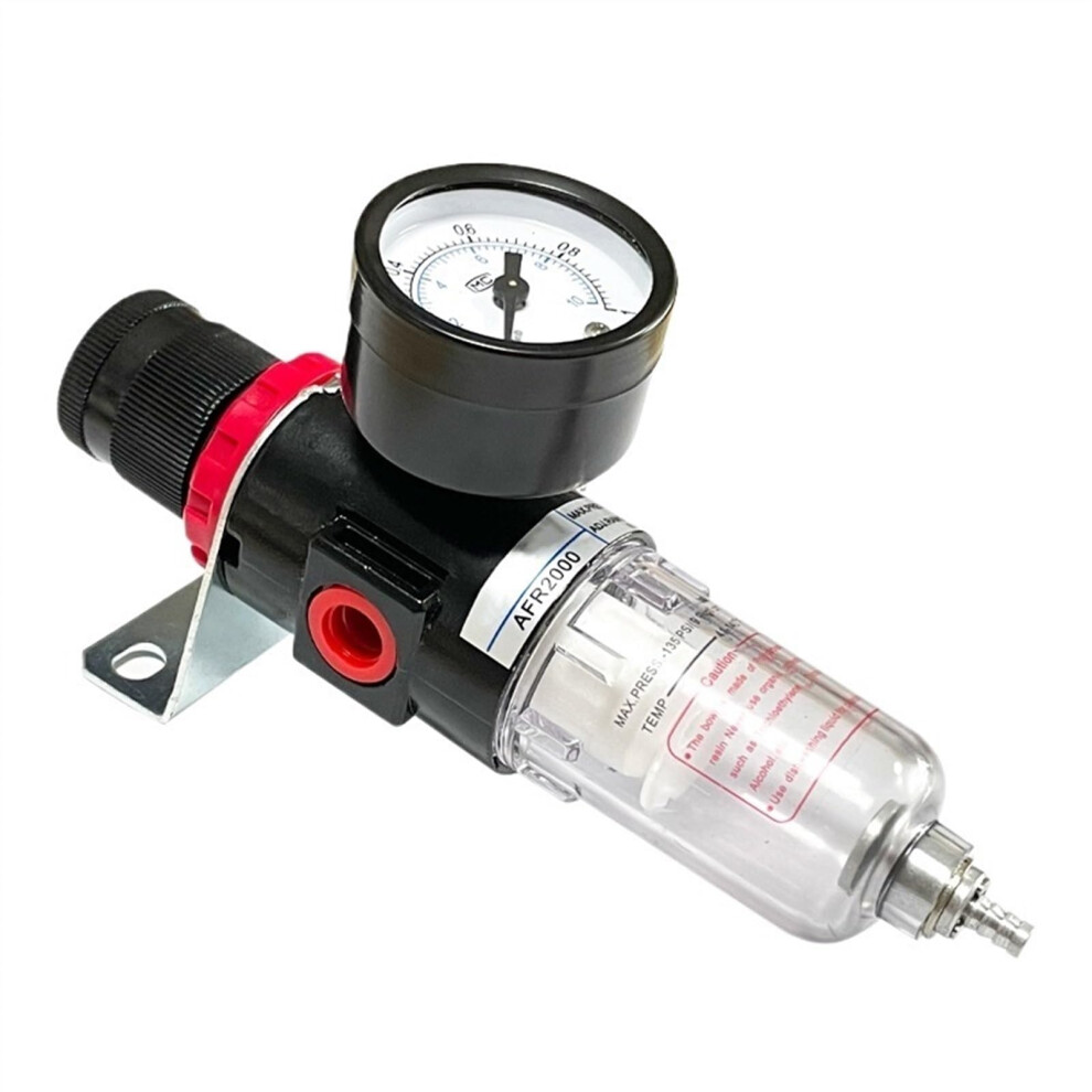 Afr2000 1/4 Inch Air Compressor Oil Water Separator Filter Regulator Air Processor Manual Drainage Pc402 9119770881892
