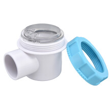 Tampa compatível com Hayward Super II, capa transparente de substituição para bomba de piscina, que proporciona melhor observação e proteção,