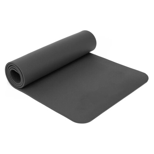 Trainingsmatte, schwarz, 183 x 61 x 1,1 cm, dickes 1
