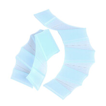 Silicone Swimming Gloves Swimming Gloves Finger Frog Type Water Resistant Paddle F for Water Training Blue S Ref: 4432
