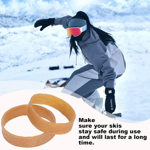 Snowboard binding holder  Adjustable ski brake straps, retaining devices Ref: 6007 2