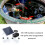 Solar Power Fish Tanks Aerator Pump High Capacity Oxygen 7
