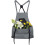 Echro Harvest Crossover Back Garden Apron with Large Pockets Gray 4