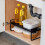 Πολυλειτουργική αποθήκευση, βαρέως τύπου μεταλλική βάση οργάνωσης με 1