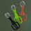 Hygienic Insect Catcher Tool For Spiders- Orange  B 5