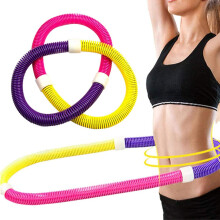 Hoola Hoop for Training Fitness Hoop Soft Feather Hula Hoop for Adults Beginners with Gymnastics Hoop for Weight Loss, Fitness, Massage Ref: 3974