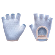 Pilates gloves, Fitness gloves, breathable, cycling gloves, training gloves, sports gloves for gym, dance, sports, running blue Ref: 1308