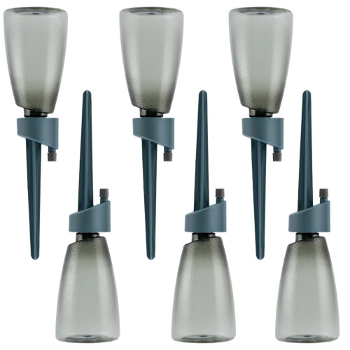 Selfwatering spikes, 6 pieces holiday complex waterer with bottle