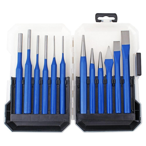 12PC Engineering Maintenance Chisel Set Cement Chisel Plane For Concrete Brick Masonry Tools