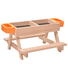 Poultry feeder Feeding Drinking Set For Chickens Waste drink holder With wooden frame Feed accessories For Quails Chicken coop Ref: 3000