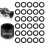 Επίπεδες λαστιχένιες ροδέλες για επισκευή βρύσης, αδιάβροχες στεγανοποιητικές 1