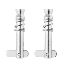 Edelstahlscharnier Deck Kiefer Pin Spring Boot Stift Marine Schnellförders Pin Hardware Professionelle Bootszubehör