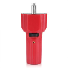 Churrasqueira elétrica com espeto giratório, sistema de velocidade variável, alimentada por bateria de 1,5 V, acessório para grelhar com alta