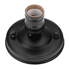 Vintage Industrial Lighting Fixture, Retro Style E26 E27 Bulb Socket Holder Base Lamp Holder For Energy Saving Incandescent Bulbs Elegant DIY