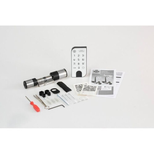 BURG-WÄCHTER secuENTRY easy 7601 electronic cylinder with backlit keypad IP53 1