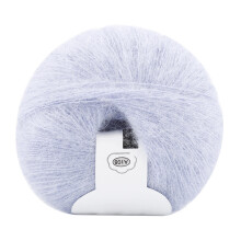 Mohairgarn mot noppor, mjuk mohairfiber med bred användning för DIY-virkad halsduk, sjal, tröja, mössa, premium hållbar tråd med H