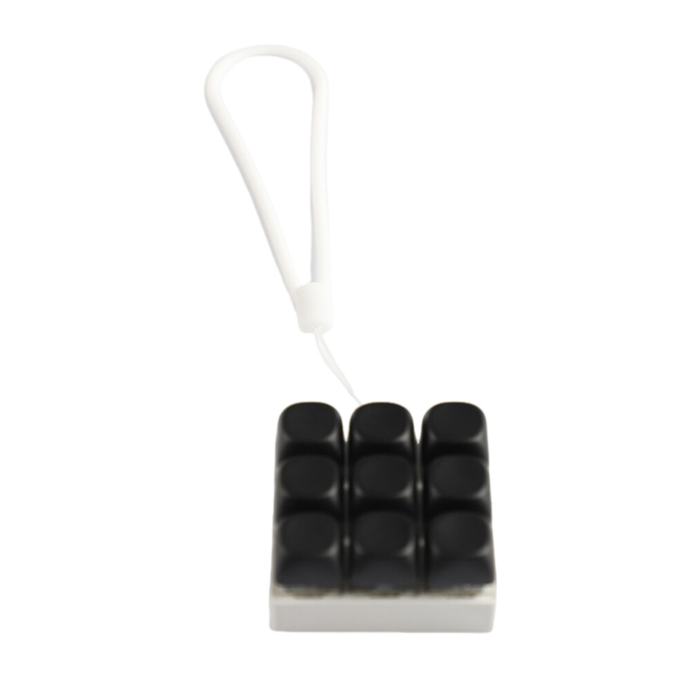 9-Key Mechanical Keyboards Switches Tester Keychain 9- Black 7704000524100