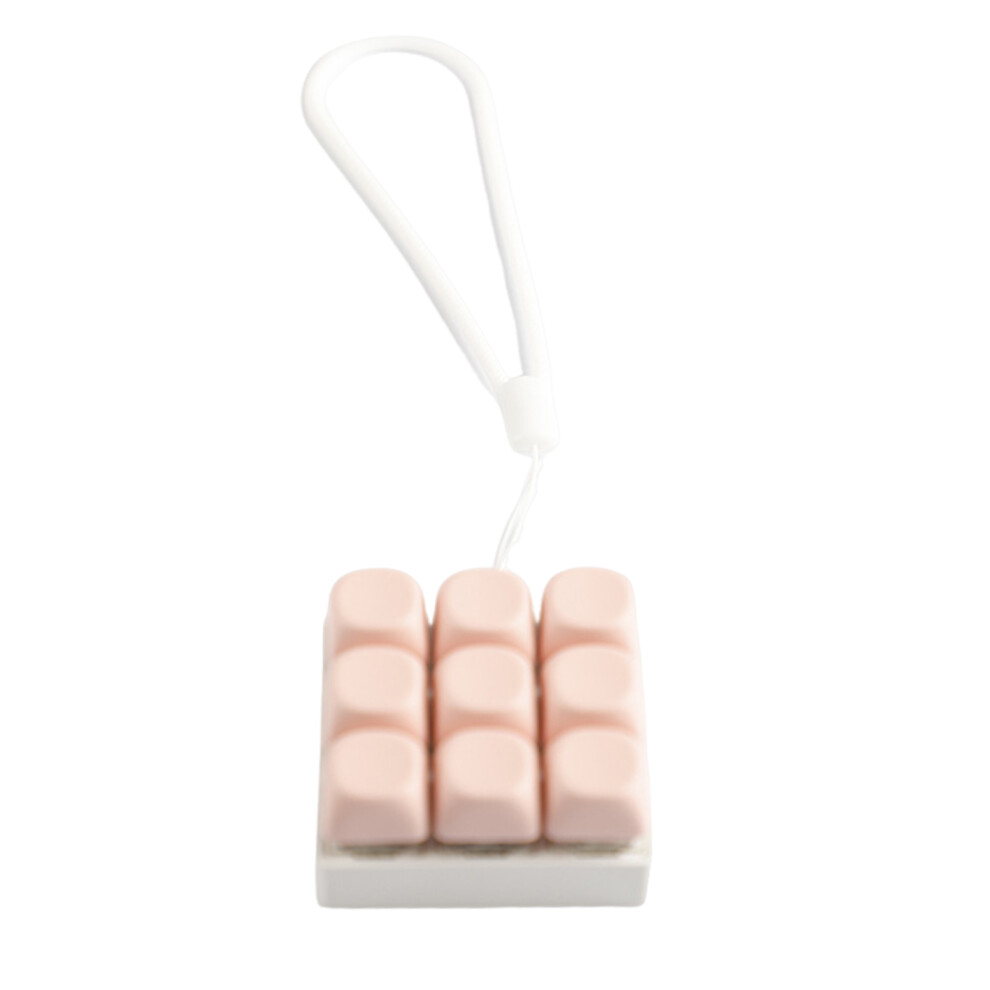 9-Key Mechanical Keyboards Switches Tester Keychain 9- Pink 7704000524018