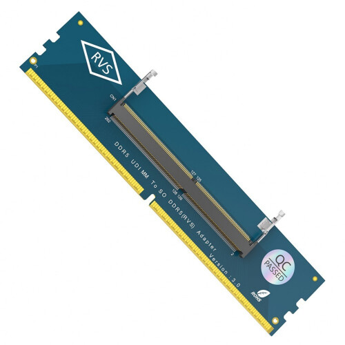 Laptop DDR5 Memory SO-DIMM to PC Desktop DIMM Expansion Adapter