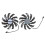 95MM Graphics Card Cooling Fan For 3050 3060TI-     1 6