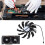95MM Graphics Card Cooling Fan For 3050 3060TI-     1 3