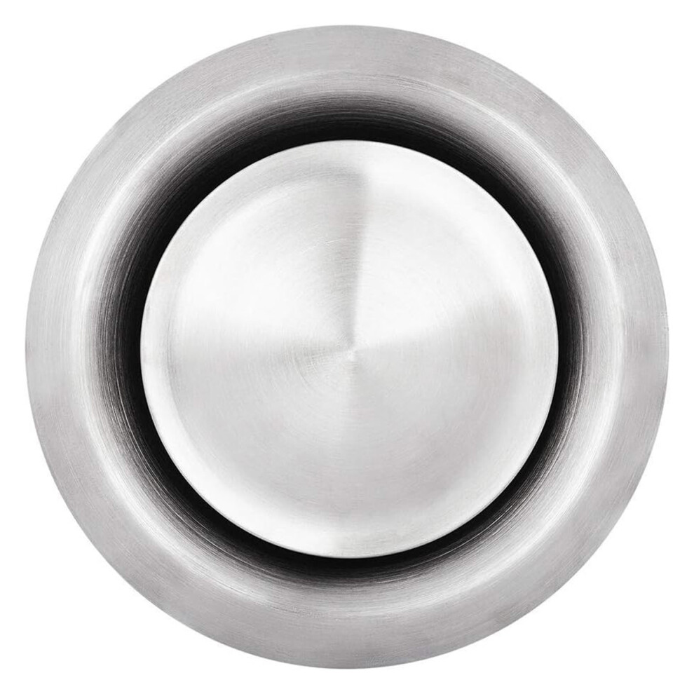 Exhaust Diffuser With Quiet Operation Ceiling Air Vent, Rustproof Adjustable Airflow Ventilation Cover For Hvac, Flexible Airflow Control Stainless St 9198585101111