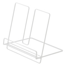 Állítható fém könyvesállvány íróasztalhoz, ergonomikus olvasóállvány, sokoldalú, összecsukható könyvtartó stabil kialakítással,