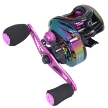 High speed 8.: Baitcasting fishing, Light metal fishing reel with magnetic brake Right hand Right hand