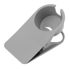 Clip para portavasos para aula o sala de juegos, clip para portavasos de oficina con almohadilla de esponja antideslizante, portavasos hueco que