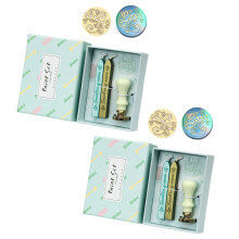 2 Box Christmas Wax Seal Stamp Set Wax Seal Stamp Set with-love