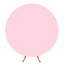 Polyester Cover for Circular Balloon Arch Stand-Pink 6.5ft