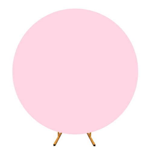 Polyester Cover for Circular Balloon Arch Stand-Pink 6.5ft