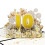 Special Event 3D Greeting Card with Number for Wedding-90 6