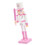 Bright Pink Nutcrackers Soldier Decors Unique 50CM-pink sword 1