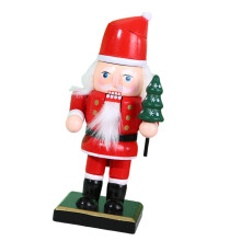 Elegant Charm Stylish Nutcrackers 16cm Height Sturdy Wood-Red