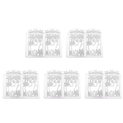5Pcs Christmas Theme Cutting Dies for Card Making-JD123104