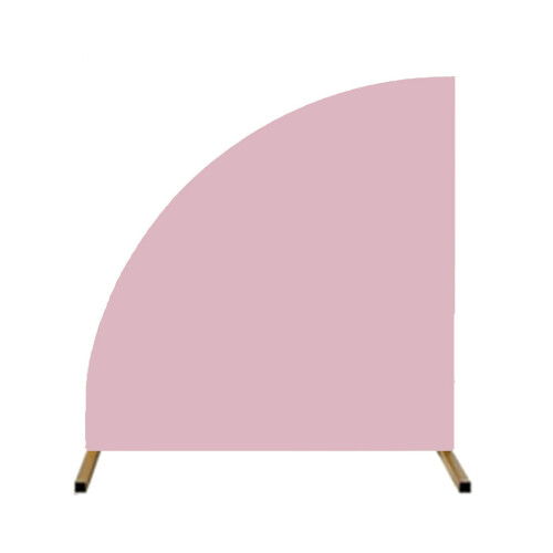 Spandex Arch Cover for Elegant Wedding Backdrops-2.5ft Pink