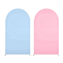 Stylish Circle Arch Stand Cover for Special-5ft powder blue