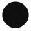 Elegant Polyester Round Arch Cover for Wedding and-Black 6.5ft 1