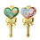 7Pcs Christmas Themed Stamp Handle Replaceble Metal-Santa Claus 2