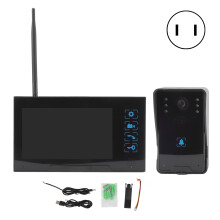 Sateenkestävä videopuhelinjärjestelmä, jossa 7 tuuman LCD-näyttö, HD-kamera, IR-yönäkö, kaksisuuntainen puhelin, sähköinen lukituksen
