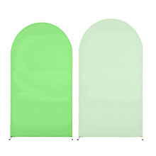 Wedding Arch Stand Cover for Romance-5ft dark green light gre
