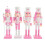 Unique 50CM Pink Nutcrackers Soldier Decoration for-drumming 2