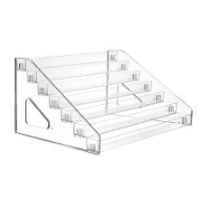 Opbergrek met meerdere lagen voor op het bureau, 7-laags organizer met ruimtebesparend ontwerp voor essentiële oliën, en een handige displaycase