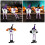 Soft Halloween Witch Hat Long Legged Doll Ornament-purple hat 3